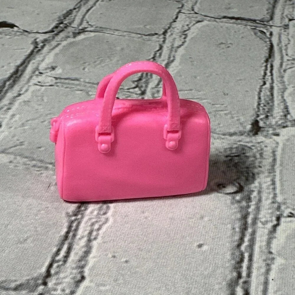 Barbie Pink Large Tote Suitcase Purse Accessory Unbranded 2”